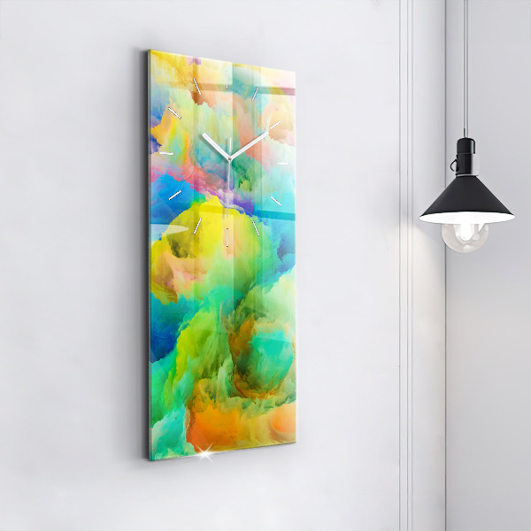 Téglalap alakú üvegóra Fraktál textúra