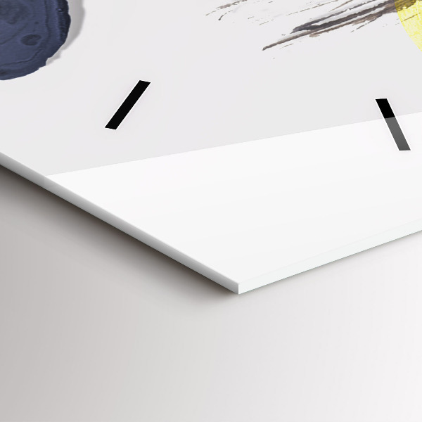 Téglalap alakú üvegóra Szürrealista kollázs