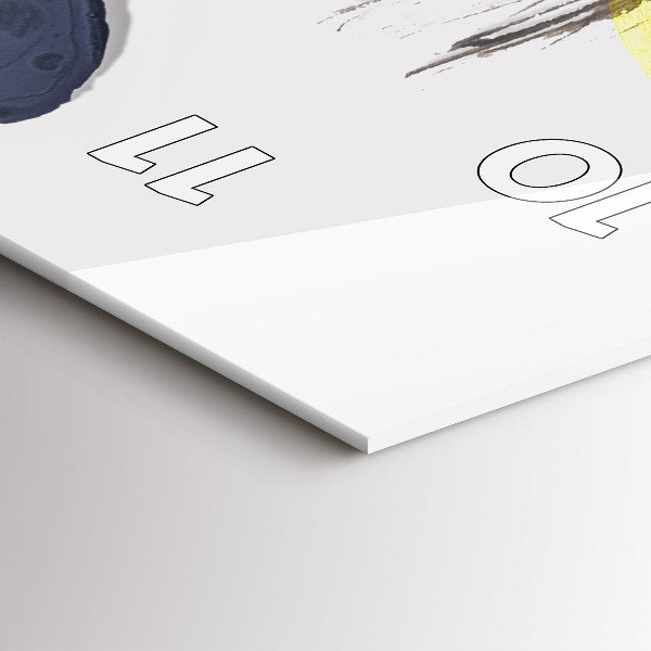 Téglalap alakú üvegóra Szürrealista kollázs