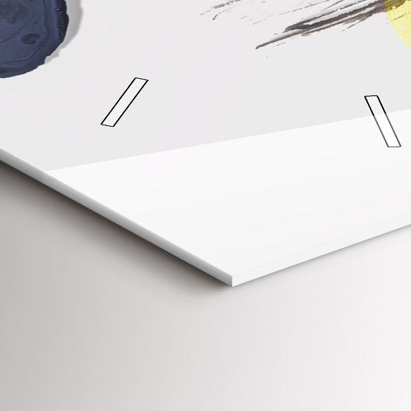 Téglalap alakú üvegóra Szürrealista kollázs