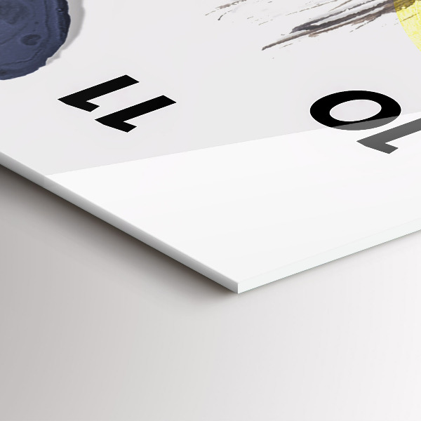 Téglalap alakú üvegóra Szürrealista kollázs