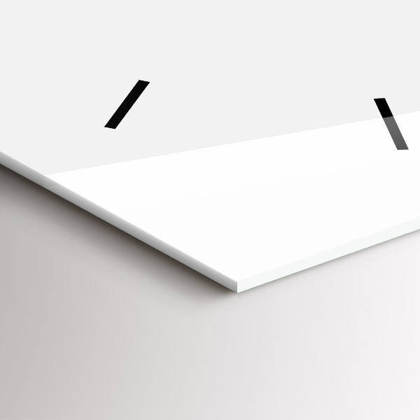 Téglalap alakú üvegóra Geometrikus minta