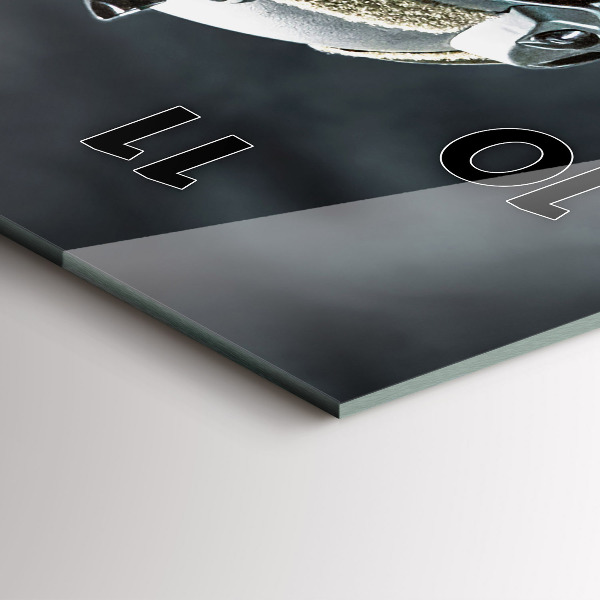 Téglalap alakú üvegóra Katona fegyverrel