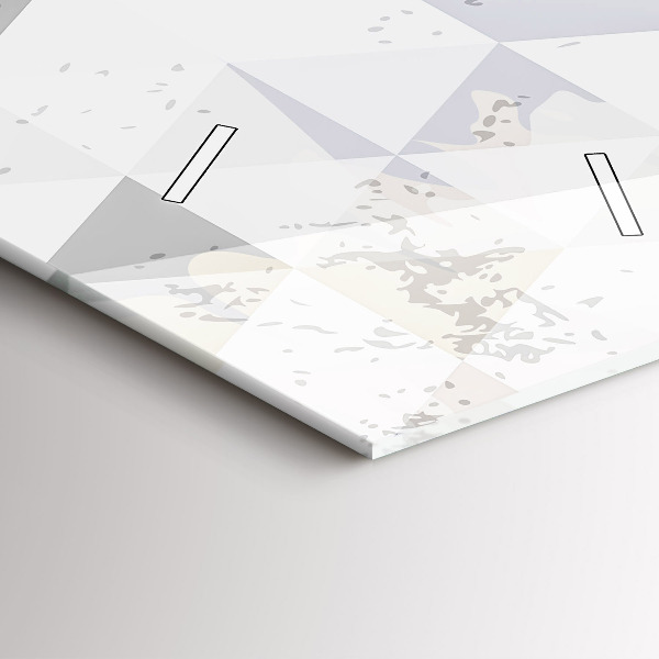 Téglalap alakú üvegóra Geometriai minta