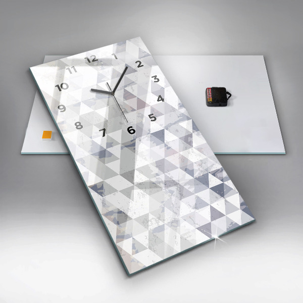 Téglalap alakú üvegóra Geometriai minta