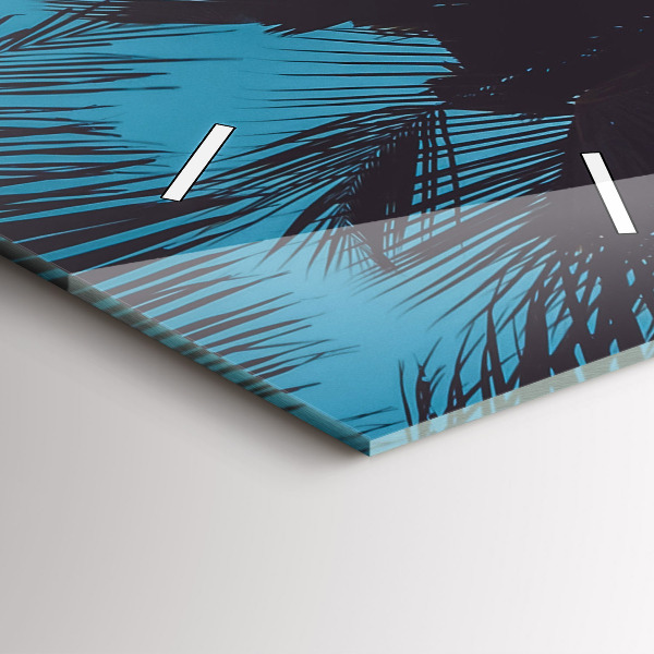 Téglalap alakú üvegóra Szörfözés a tengerparton