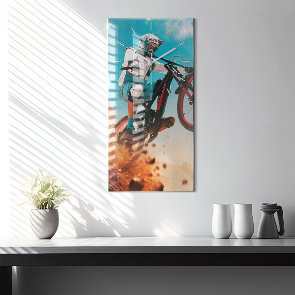 Téglalap alakú üvegóra Kaszkadőr és az adrenalin