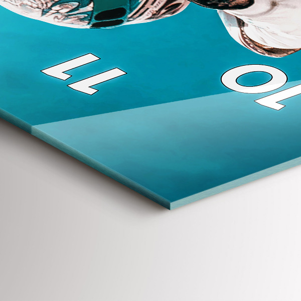 Téglalap alakú üvegóra Kaszkadőr és az adrenalin