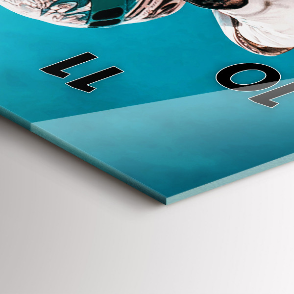 Téglalap alakú üvegóra Kaszkadőr és az adrenalin