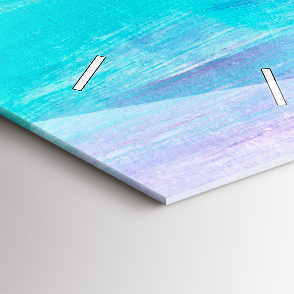 Téglalap alakú üvegóra Felhőkarcoló absztrakció