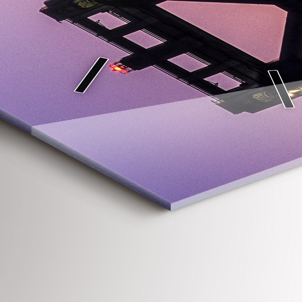 Téglalap alakú üvegóra USA naplemente