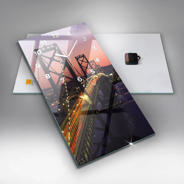 Téglalap alakú üvegóra USA naplemente