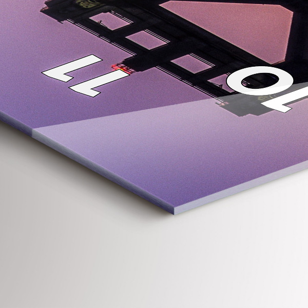 Téglalap alakú üvegóra USA naplemente