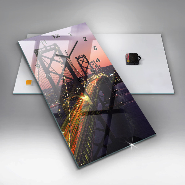 Téglalap alakú üvegóra USA naplemente