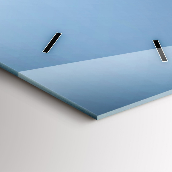 Téglalap alakú üvegóra Hattyúk a szívben