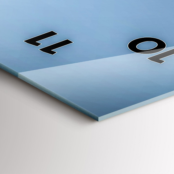 Téglalap alakú üvegóra Hattyúk a szívben