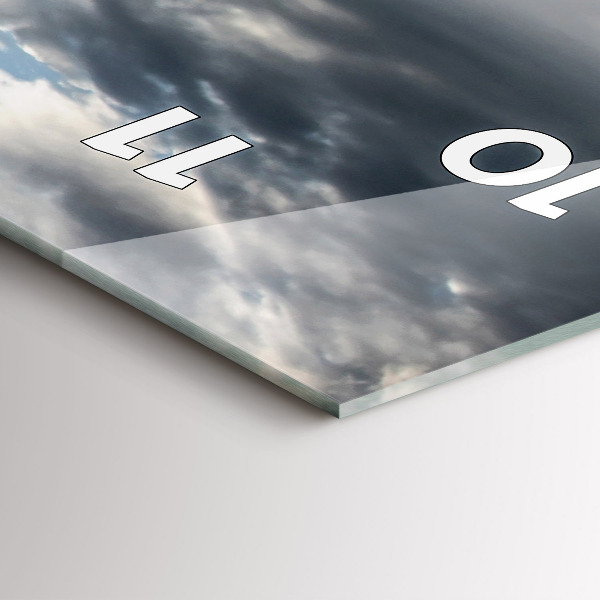 Téglalap alakú üvegóra Gondola Velencében