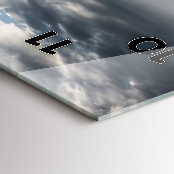 Téglalap alakú üvegóra Gondola Velencében