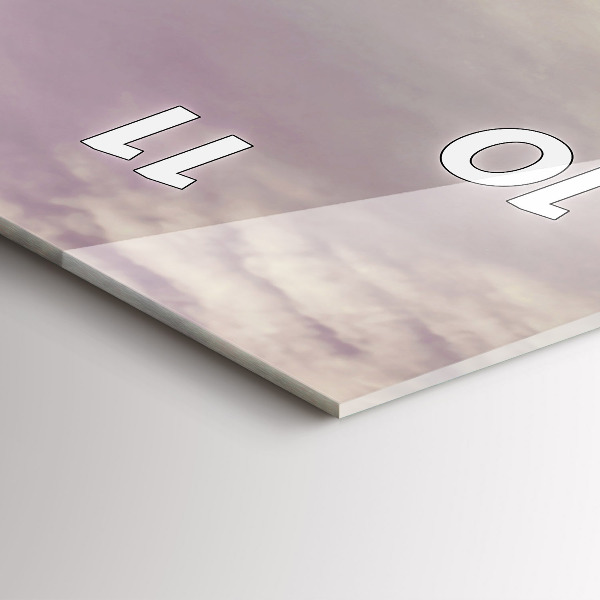 Téglalap alakú üvegóra Veterán autó