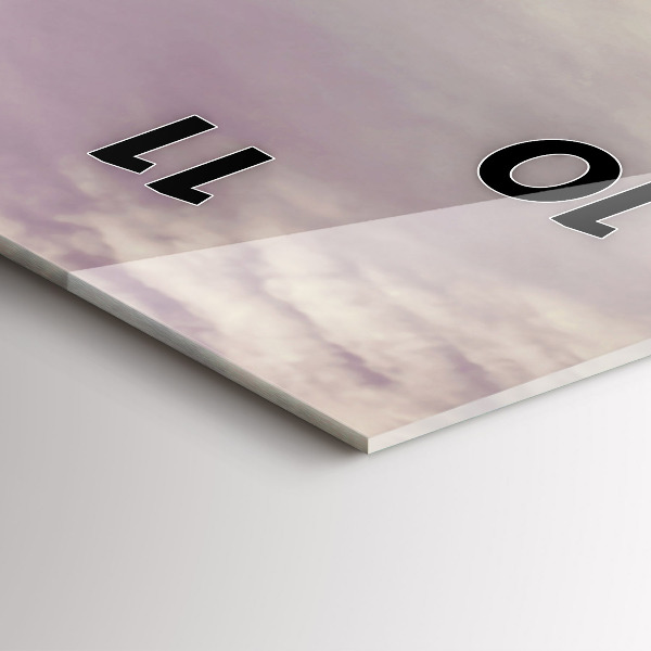 Téglalap alakú üvegóra Veterán autó