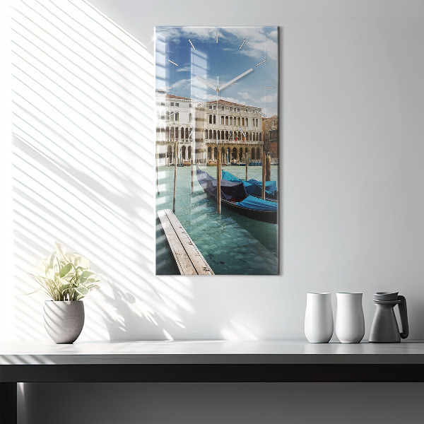 Téglalap alakú üvegóra Gondolák Velence Olaszország