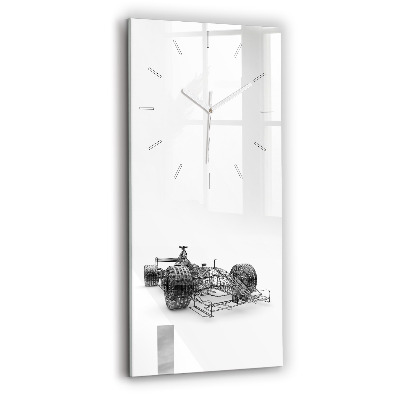 Téglalap alakú üvegóra F1 autó design