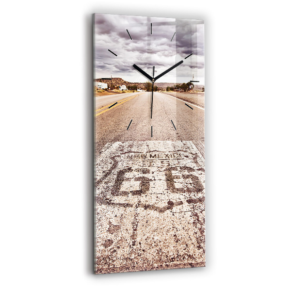 Téglalap alakú üvegóra Route 66 USA