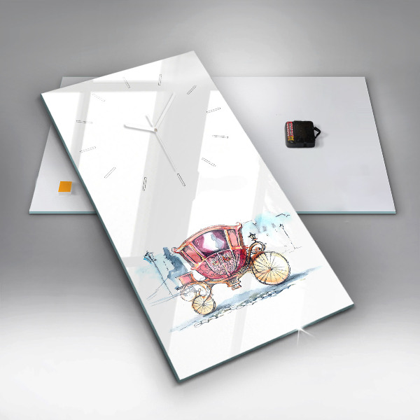 Téglalap alakú üvegóra A királynő ősi hintója