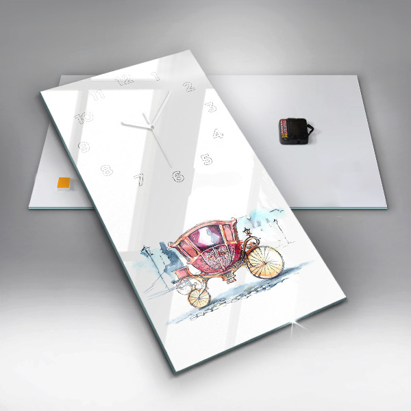 Téglalap alakú üvegóra A királynő ősi hintója