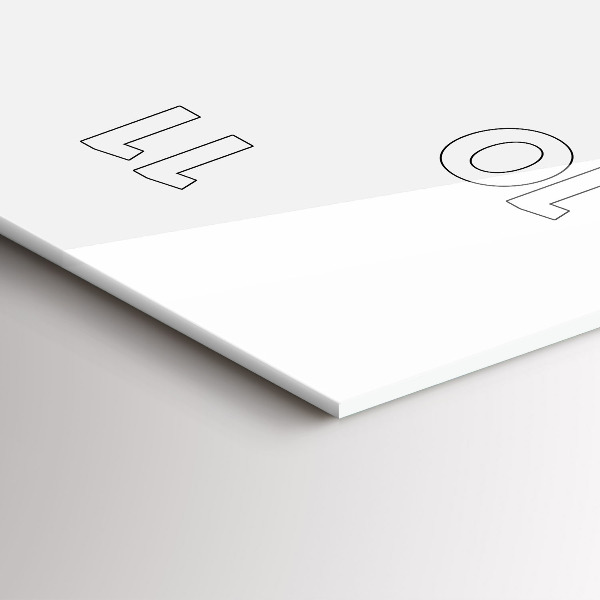 Téglalap alakú üvegóra Kép egy lakatlan szigetről