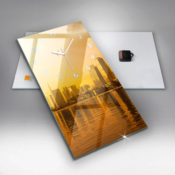 Téglalap alakú üvegóra Zhujiang folyó Kína