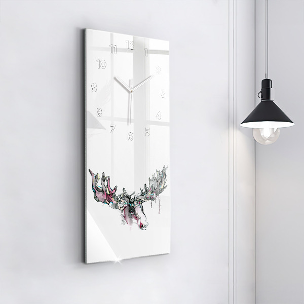 Téglalap alakú üvegóra Moose elvont