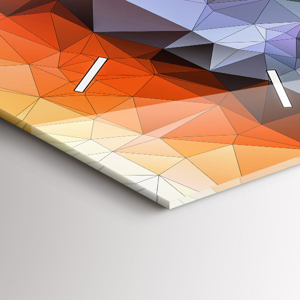 Téglalap alakú üvegóra Színes emberi szem