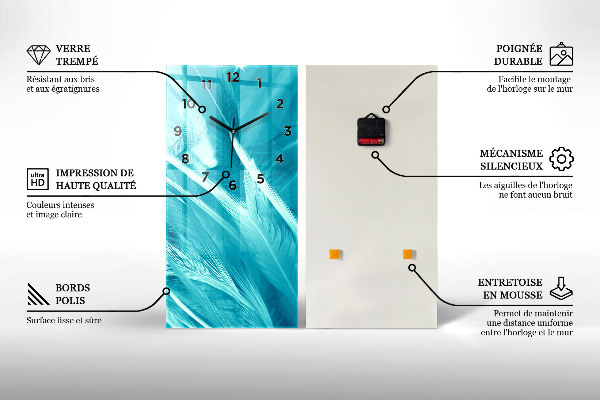 Téglalap alakú üvegóra Színes emberi szem