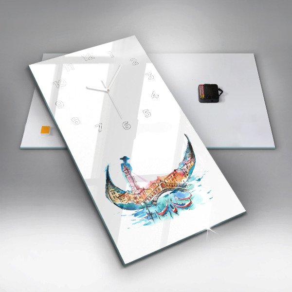 Téglalap alakú üvegóra Olaszország - Velencei Libegő