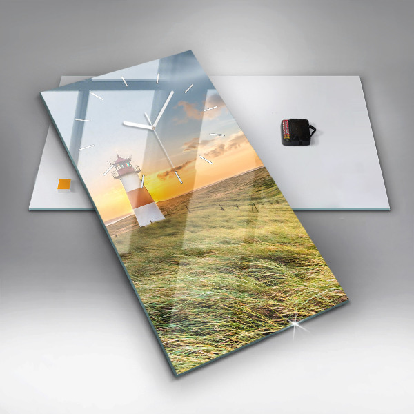 Téglalap alakú üvegóra Világítótorony