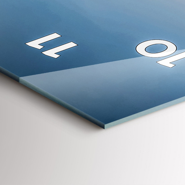 Téglalap alakú üvegóra Világítótorony