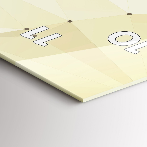 Téglalap alakú üvegóra Ádám teremtése