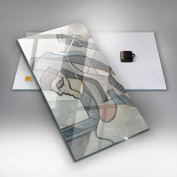 Téglalap alakú üvegóra Absztrakt festészet