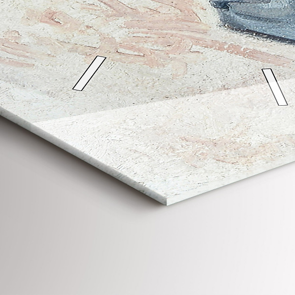 Téglalap alakú üvegóra Absztrakt festészet