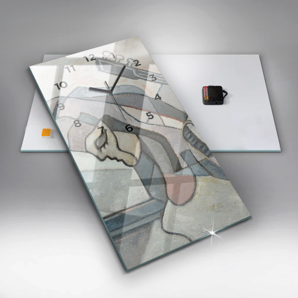 Téglalap alakú üvegóra Absztrakt festészet