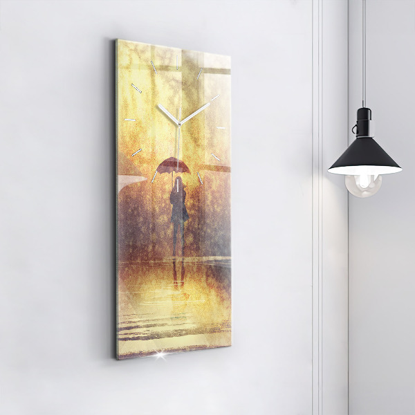 Téglalap alakú üvegóra nő esernyő