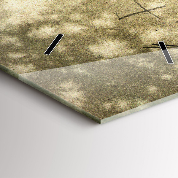 Téglalap alakú üvegóra Park és a szépia fák