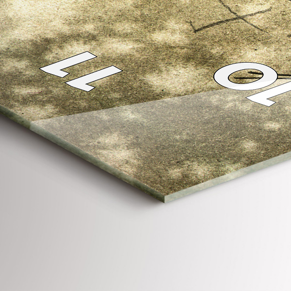 Téglalap alakú üvegóra Park és a szépia fák