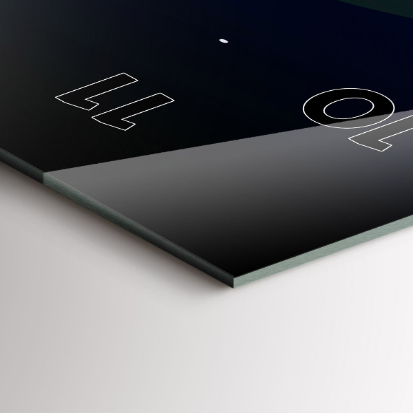 Téglalap alakú üvegóra Kibertér város