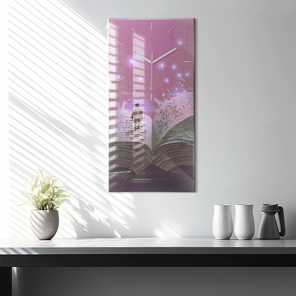 Téglalap alakú üvegóra Absztrakciós könyv