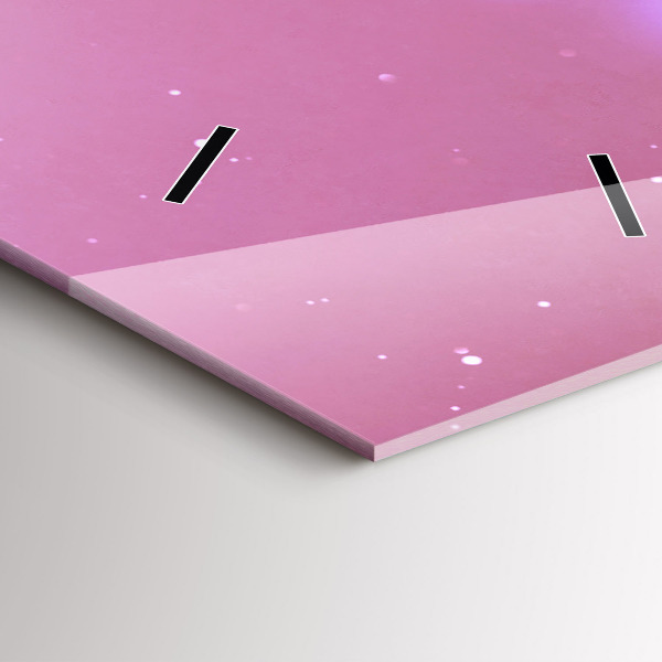 Téglalap alakú üvegóra Absztrakciós könyv