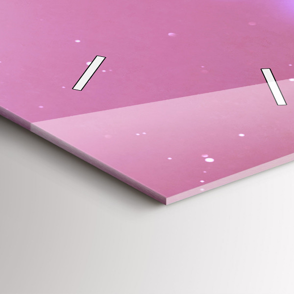 Téglalap alakú üvegóra Absztrakciós könyv