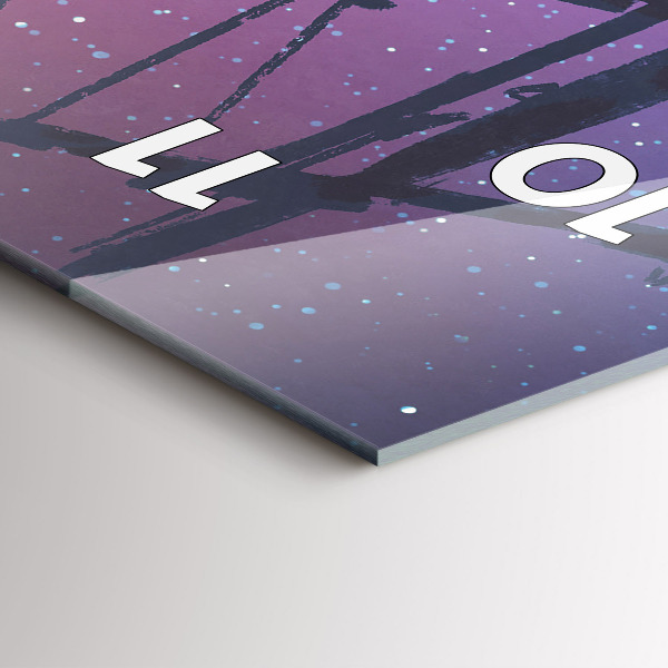 Téglalap alakú üvegóra Fantasy vitorlás hajó