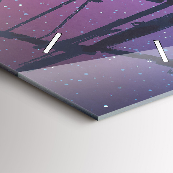 Téglalap alakú üvegóra Fantasy vitorlás hajó